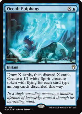 Occult Epiphany (FRC-043) - Commander: Reality Fracture - Card Brawlers