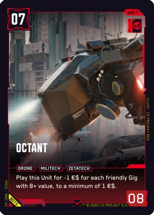Octant (B015) - Welcome to Night City Beta - Card Brawlers