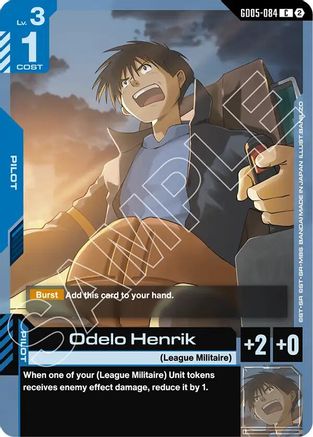 Odelo Henrik (GD05-084) - Freedom Ascension - Card Brawlers
