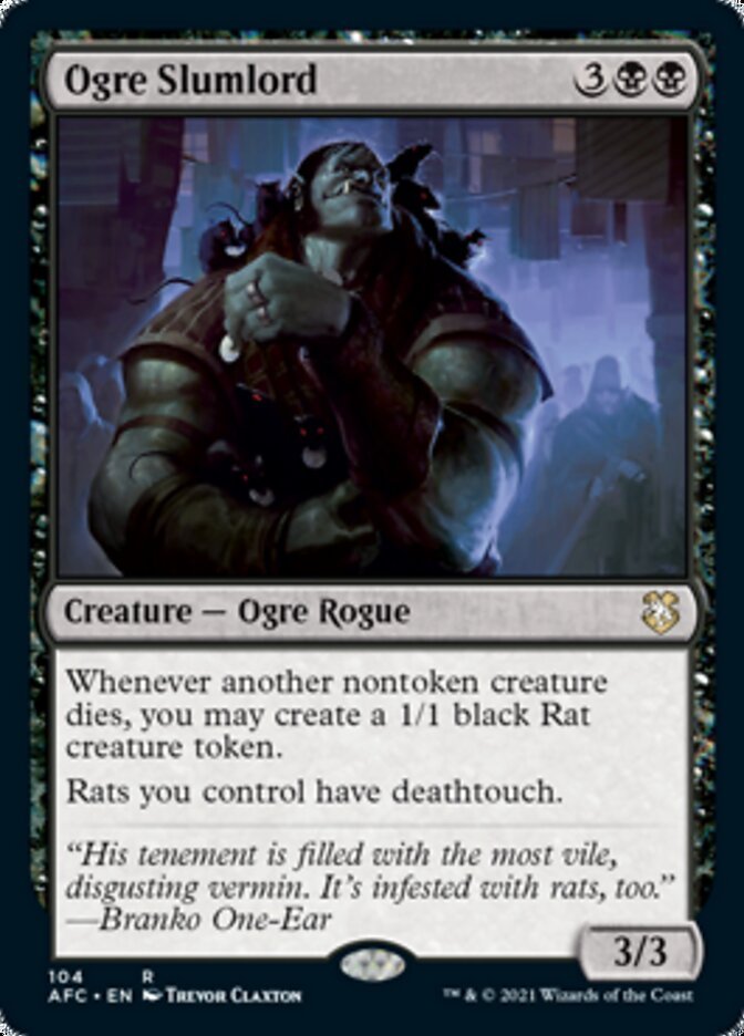 Ogre Slumlord [Dungeons & Dragons: Adventures in the Forgotten Realms Commander] - Card Brawlers