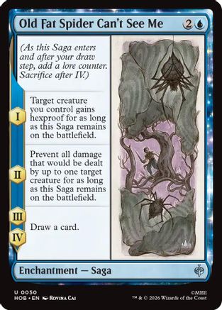 Old Fat Spider Can't See Me (HOB-050) - The Hobbit - Card Brawlers