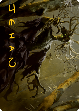 Old Stickfingers Art Card (Gold - Stamped Signature) [Innistrad: Midnight Hunt Art Series] - Card Brawlers