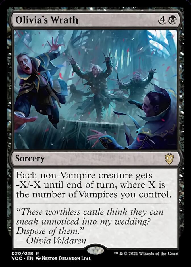 Olivia's Wrath [Innistrad: Crimson Vow Commander] - Card Brawlers