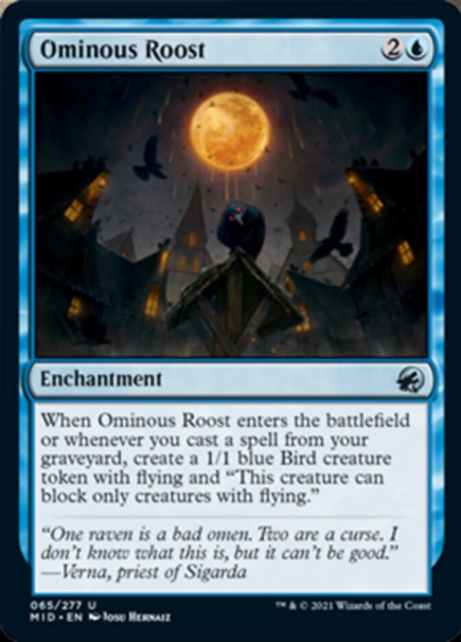Ominous Roost [Innistrad: Midnight Hunt] - Card Brawlers