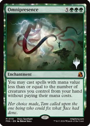 Omnipresence (PPFRA-110) - Promo Pack: Reality Fracture - Card Brawlers
