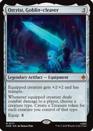 Orcrist, Goblin-cleaver (HOB-177) - The Hobbit Foil - Card Brawlers
