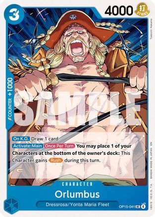 Orlumbus (OP15-041) - Adventure on Kami's Island - Card Brawlers