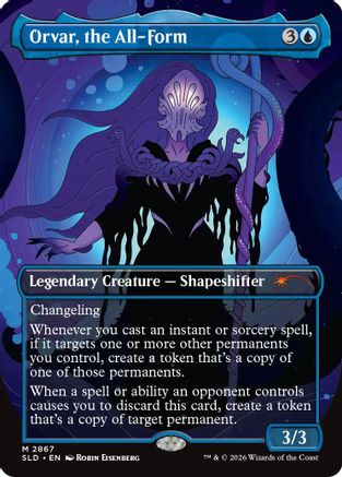 Orvar, the All-Form (2867) (SLD-2867) - Secret Lair Drop Series Foil - Card Brawlers