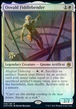 Oswald Fiddlebender [Dungeons & Dragons: Adventures in the Forgotten Realms Prerelease Promos] - Card Brawlers