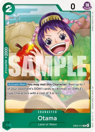 Otama (EB03-012) - Extra Booster: One Piece Heroines Edition Foil - Card Brawlers