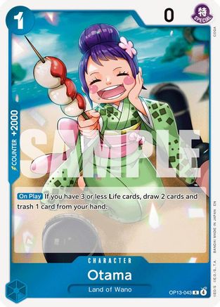 Otama (OP13-043) - Carrying On His Will Foil - Card Brawlers