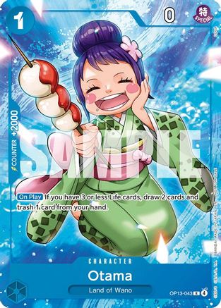 Otama (Welcome Pack 2026 Vol.1) (OP13-043) - One Piece Promotion Cards - Card Brawlers
