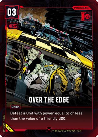 Over the Edge (034) - Welcome to Night City Retail - Card Brawlers
