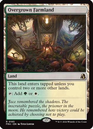 Overgrown Farmland (FRA-185) - Reality Fracture Foil - Card Brawlers