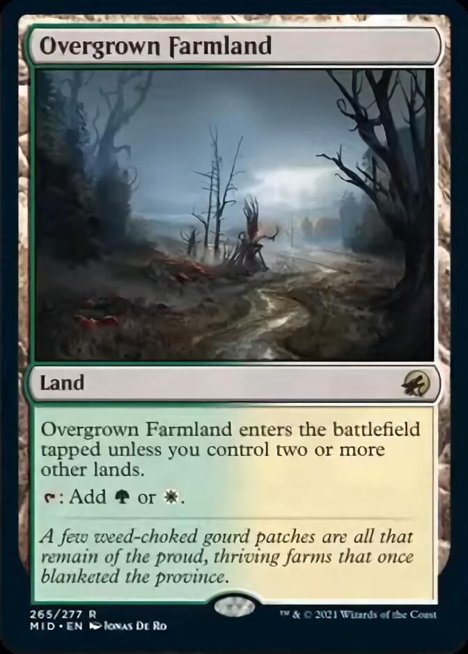 Overgrown Farmland [Innistrad: Midnight Hunt] - Card Brawlers