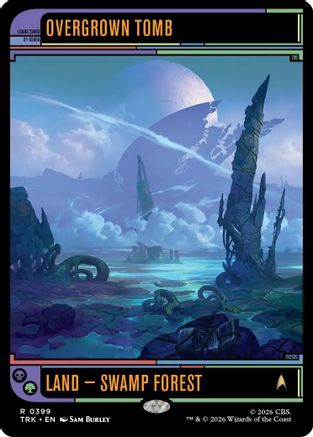 Overgrown Tomb (TRK-399) - Star Trek Foil - Card Brawlers