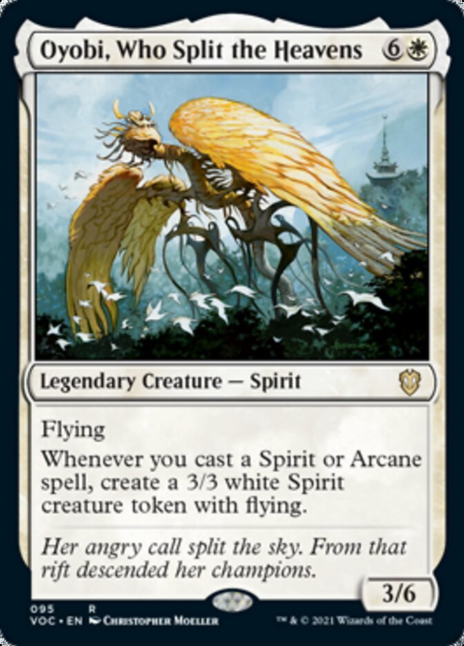 Oyobi, Who Split the Heavens [Innistrad: Crimson Vow Commander] - Card Brawlers