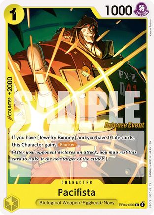 Pacifista (EB04-056) - Adventure on Kami's Island Release Event Cards - Card Brawlers