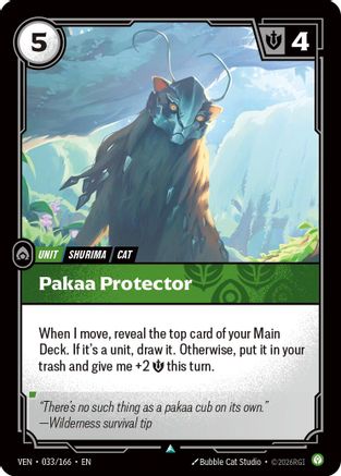 Pakaa Protector (033/166) - Vendetta - Card Brawlers
