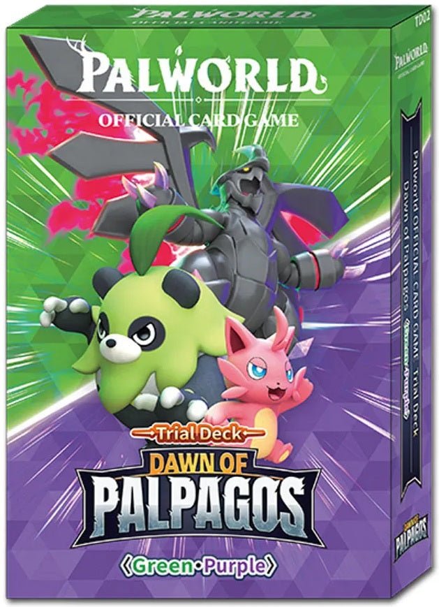 Palworld TCG - Dawn of Palagos - Green/Purple Trial Deck - Card Brawlers