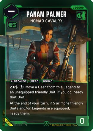 Panam Palmer - Nomad Cavalry (Epic) (B075) - Welcome to Night City Beta Foil - Card Brawlers