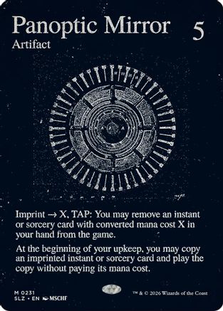 Panoptic Mirror (0231) (SLZ-231) - Secret Lair x MSCHF: The Zeta Set - Card Brawlers