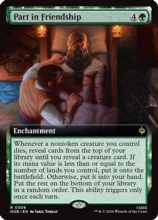 Part in Friendship (Extended Art) (HOB-308) - The Hobbit - Card Brawlers