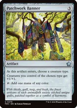 Patchwork Banner (FDC-279) - Commander: Foundations - Card Brawlers
