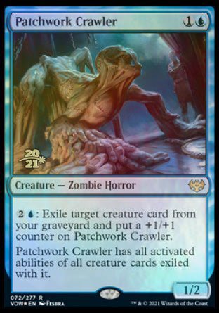 Patchwork Crawler [Innistrad: Crimson Vow Prerelease Promos] - Card Brawlers