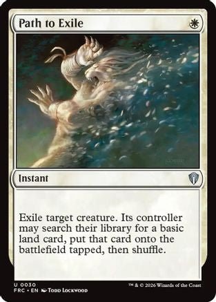 Path to Exile (FRC-030) - Commander: Reality Fracture - Card Brawlers