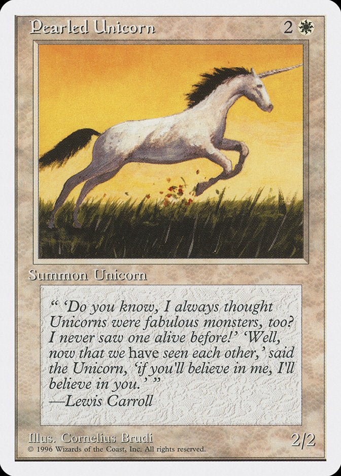 Pearled Unicorn [Introductory Two - Player Set] - Card Brawlers