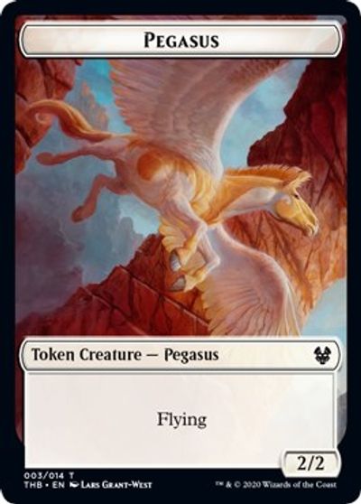 Pegasus // Wall Double - Sided Token [Challenger Decks 2021 Tokens] - Card Brawlers