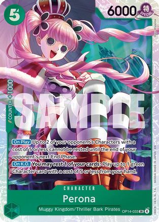 Perona - OP14-033 (OP14-033) - The Azure Sea's Seven Foil - Card Brawlers