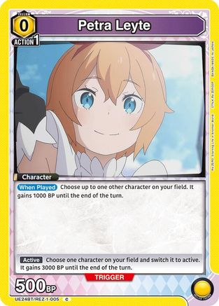 Petra Leyte (UE24BT/REZ-1-005) - UE24BT ReZERO Starting Life in Another World - Card Brawlers