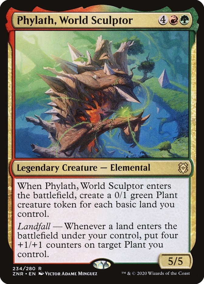 Phylath, World Sculptor [Zendikar Rising] - Card Brawlers