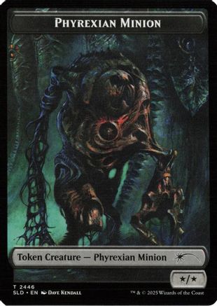 Phyrexian Minion (SLD) // Pegasus (KHC) Double-sided Token (SLD-2446 // 3) - Secret Lair Drop Series - Card Brawlers