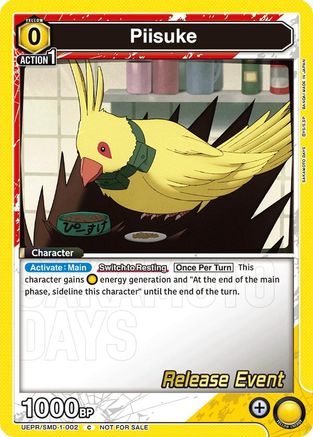 Piisuke (Release Event) (UE19BT/SMD-1-002) - UE19BT SAKAMOTO DAYS Release Event Cards - Card Brawlers