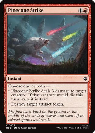 Pinecone Strike (HOB-107) - The Hobbit - Card Brawlers