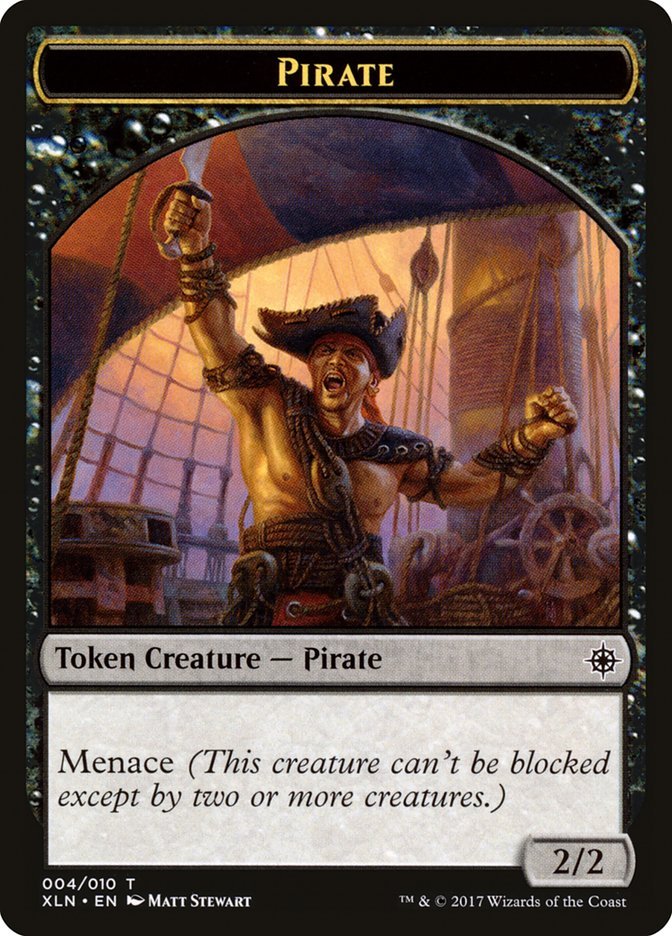 Pirate Token [Ixalan Tokens] - Card Brawlers
