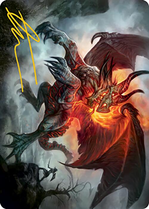 Piru, the Volatile Art Card (Gold - Stamped Signature) [Modern Horizons 2 Art Series] - Card Brawlers