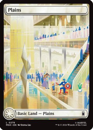 Plains (0278) (MSH-278) - Marvel Super Heroes Foil - Card Brawlers