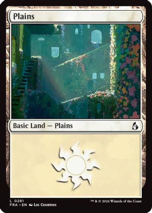 Plains (0281) (FRA-281) - Reality Fracture Foil - Card Brawlers