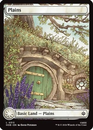 Plains (0313) (HOB-313) - The Hobbit Foil - Card Brawlers