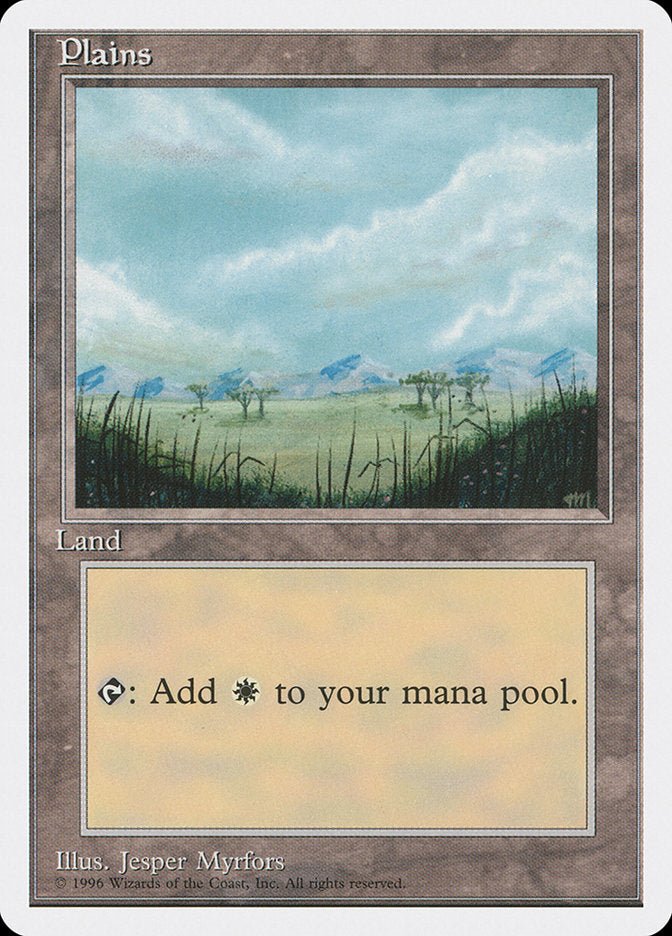 Plains (Trees) [Introductory Two - Player Set] - Card Brawlers