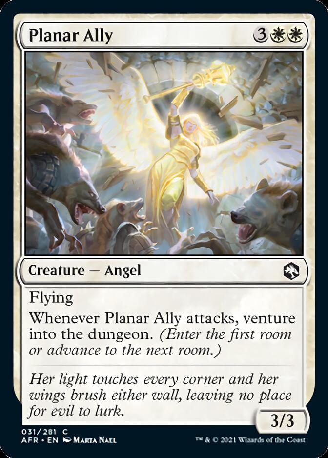 Planar Ally [Dungeons & Dragons: Adventures in the Forgotten Realms] - Card Brawlers