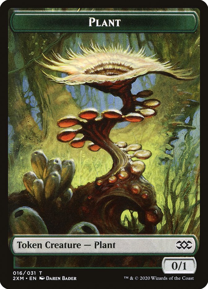 Plant Token [Double Masters Tokens] - Card Brawlers