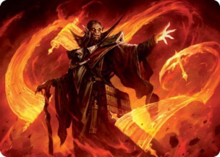 Plargg, Dean of Chaos Art Card [Strixhaven: School of Mages Art Series] - Card Brawlers
