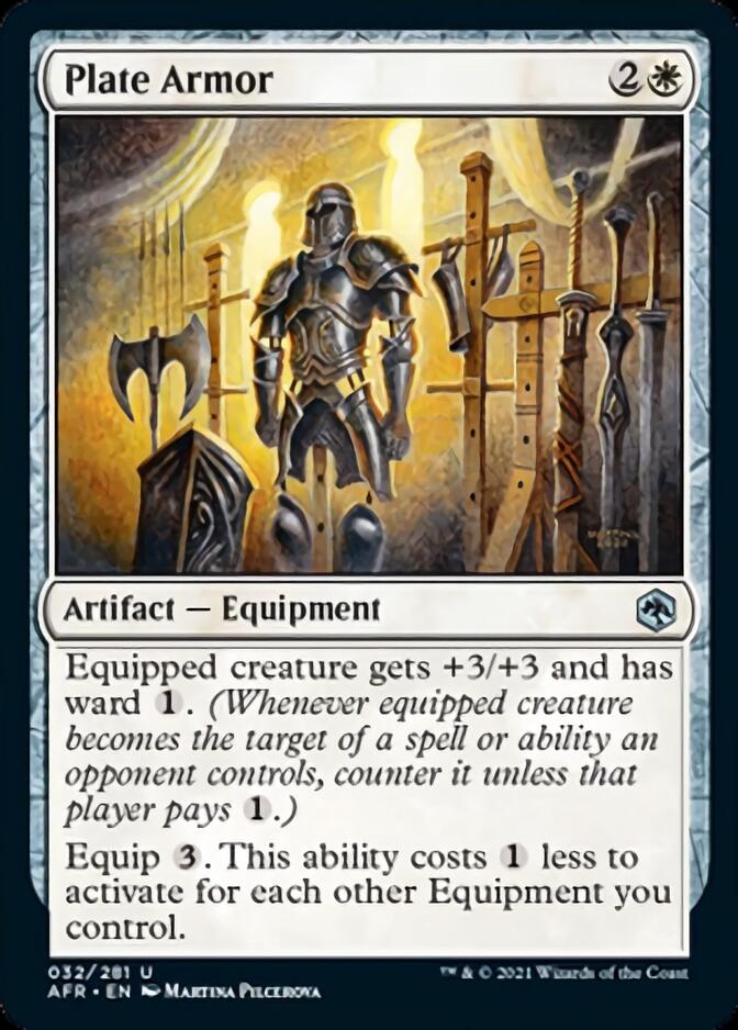 Plate Armor [Dungeons & Dragons: Adventures in the Forgotten Realms] - Card Brawlers