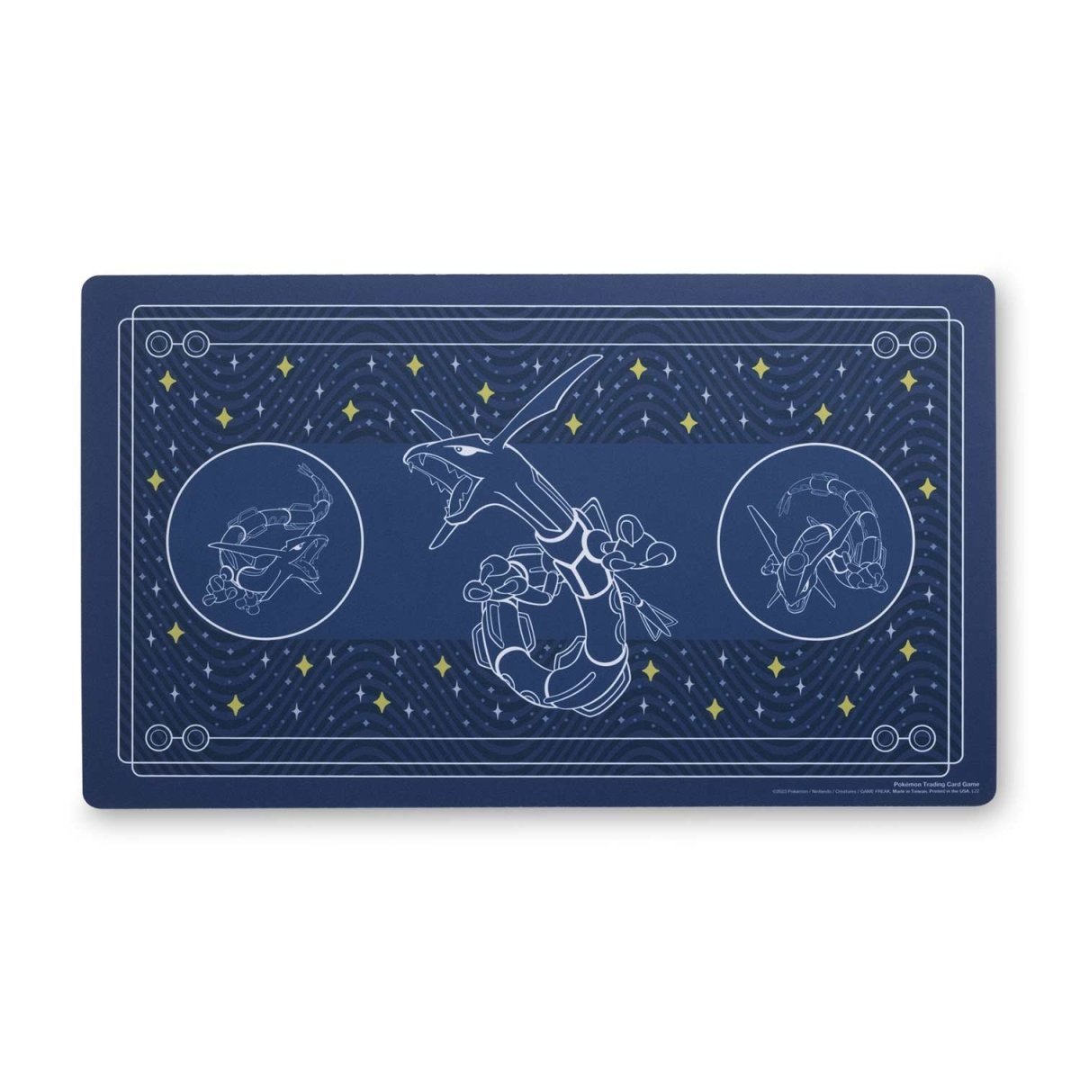 Pokemon TCG - Playmat - Among the Stars Rayquaza - Card Brawlers