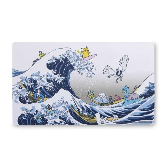 Pokemon TCG - Playmat - Great Wave Pikachu & Friends - Card Brawlers